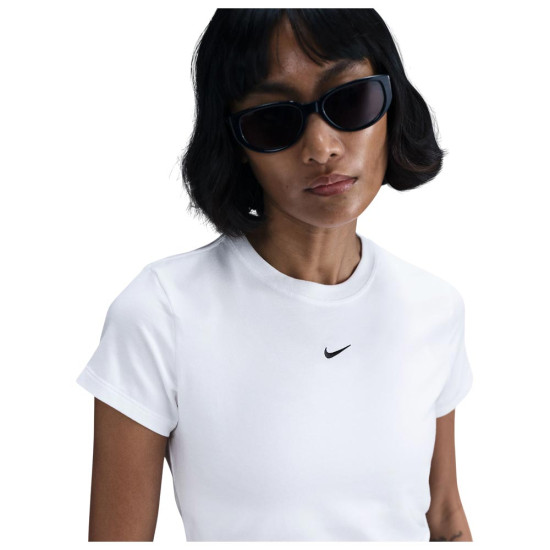 Nike Γυναικεία κοντομάνικη μπλούζα Sportswear Chill Knit Cropped T-Shirt
